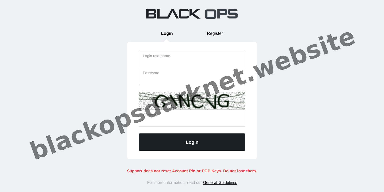 User Login Interface